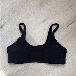 CSB bare black sports bra